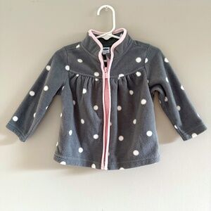 Old Navy Girls' Full Zip Fleece | 12-18M